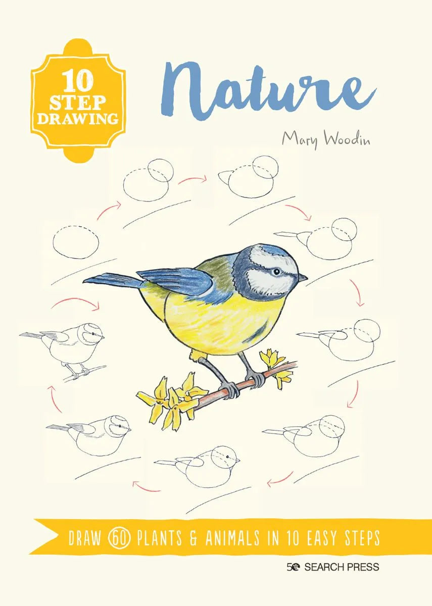 10 Step Drawing Book - Nature