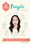 10 Step Drawing Book - People