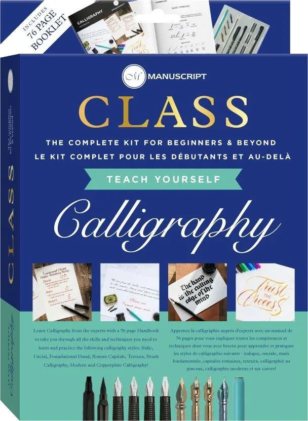 Manuscript Teach Yourself CALLIGRAPHY Kit