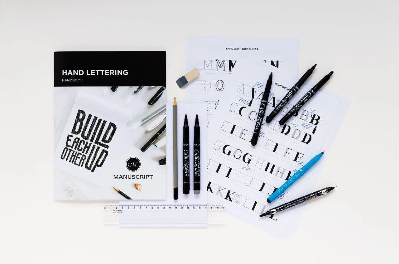 Manuscript Teach Yourself HAND LETTERING Kit