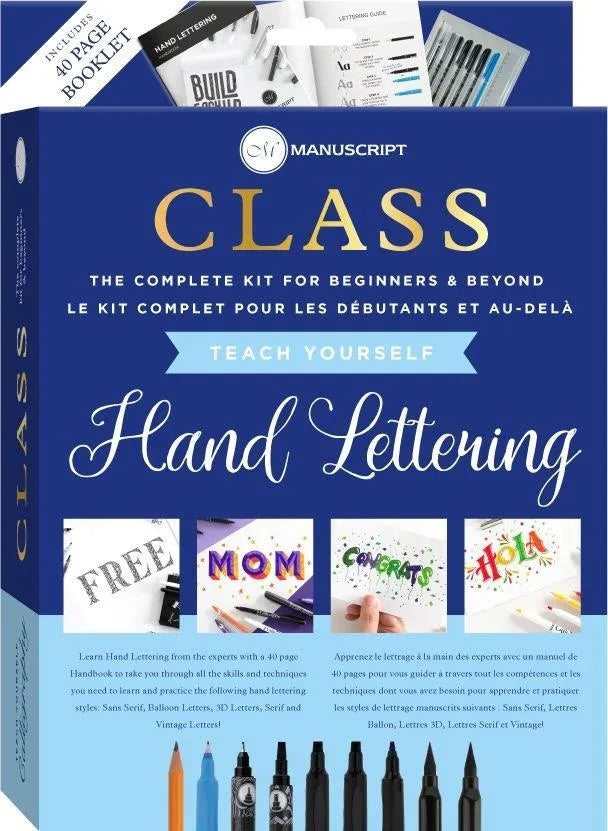 Manuscript Teach Yourself HAND LETTERING Kit