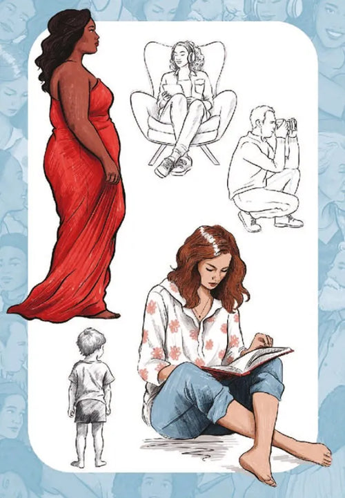 10 Step Drawing Book - Figures