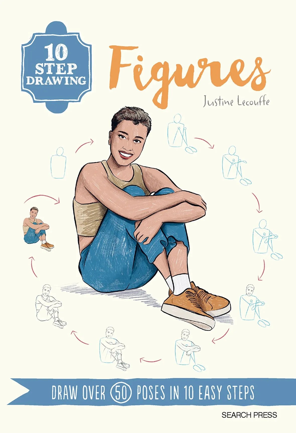 10 Step Drawing Book - Figures