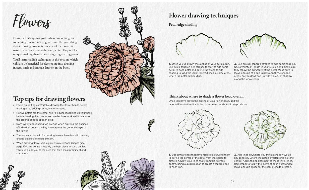 The Kew Book of Drawing Flora and Fauna