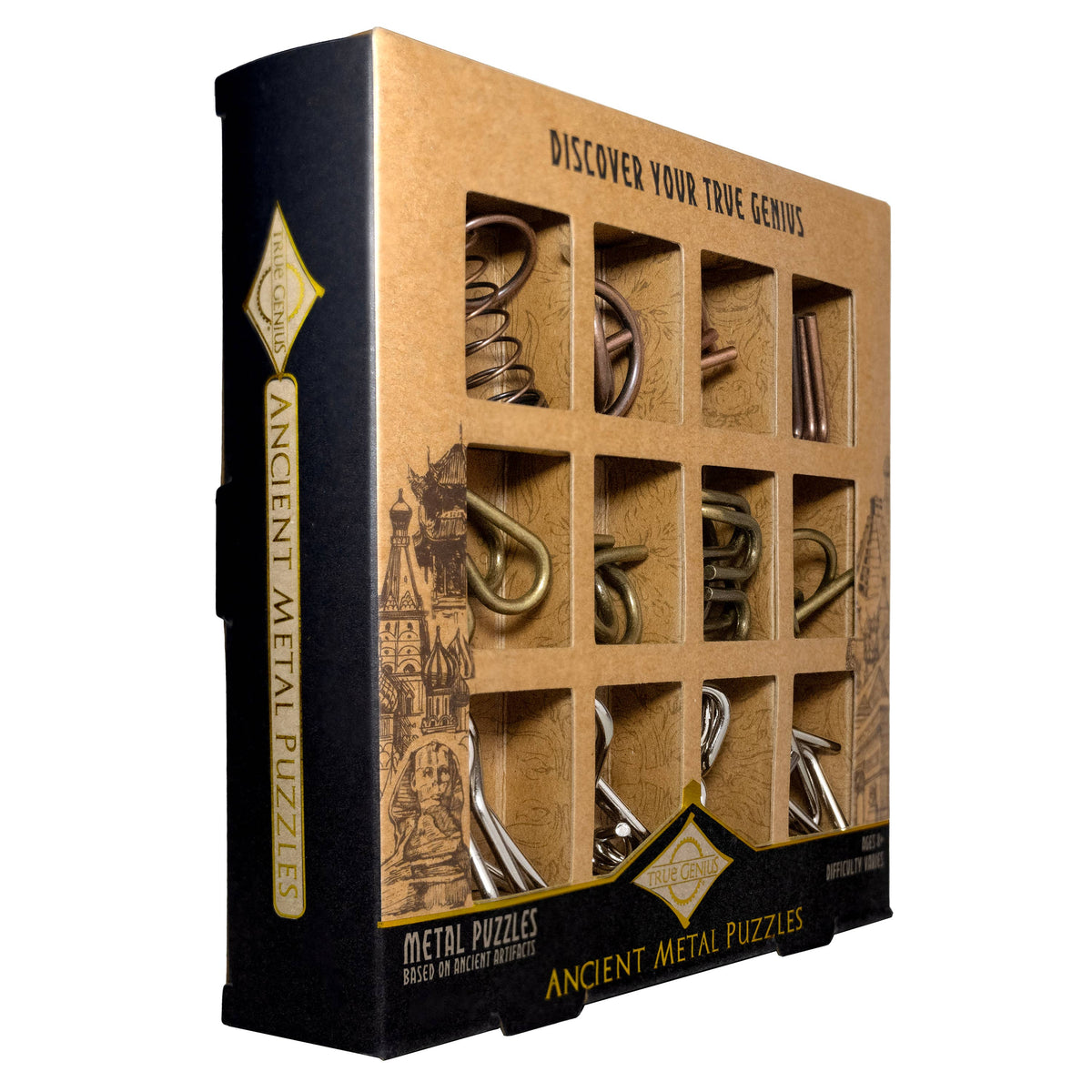 Project Genius - 12 Pc Ancient Metal Collection