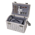 White Dome Picnic Basket 4 person