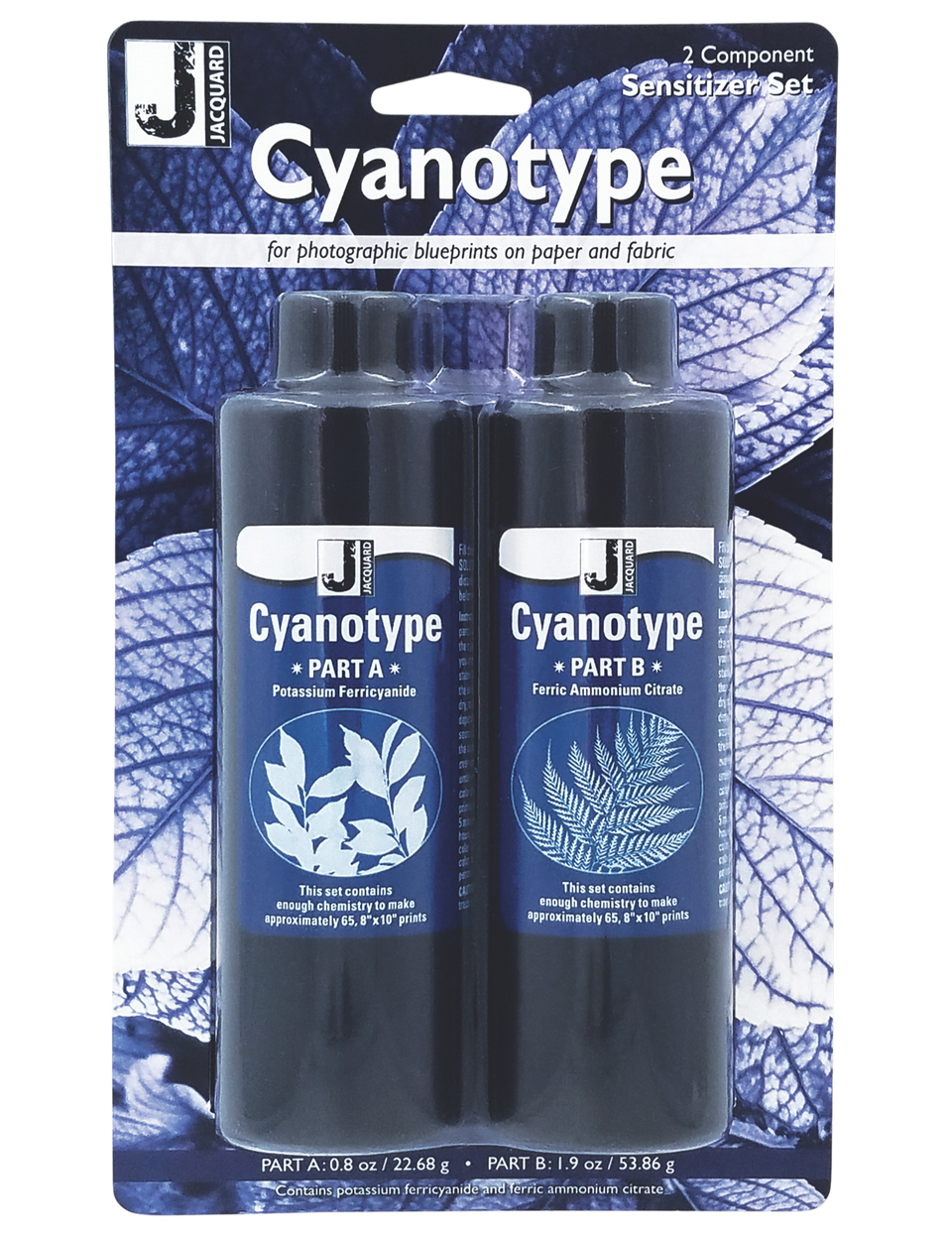 Jacquard Cyanotype 2 Part Sensitiser Set