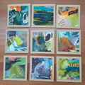 Original Cards 1 of 35 works in "A piece of something bigger" Frin
