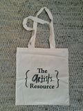 The Artists Resource Cotton Tote - Screenprinted
