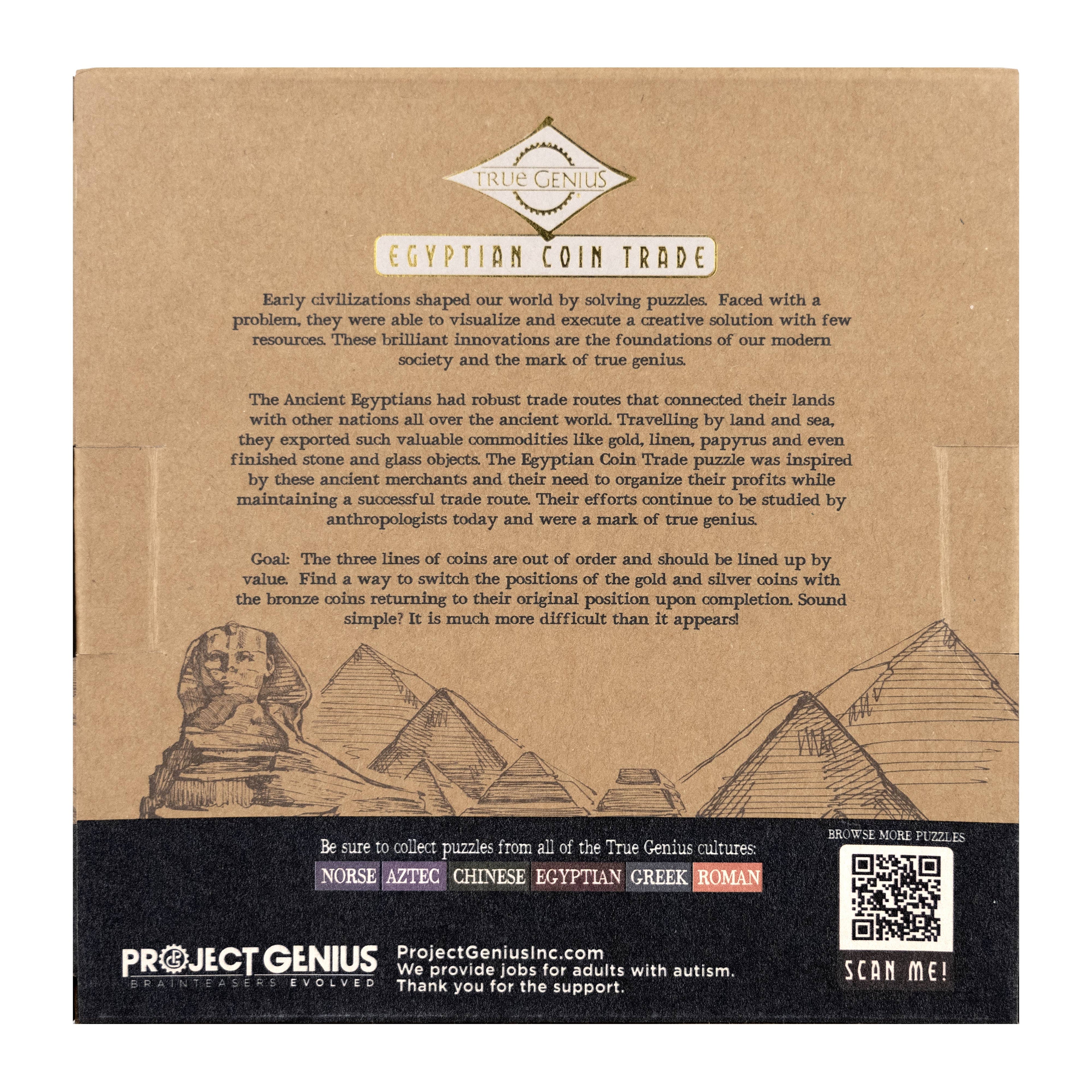Project Genius - Egyptian Coin Trade