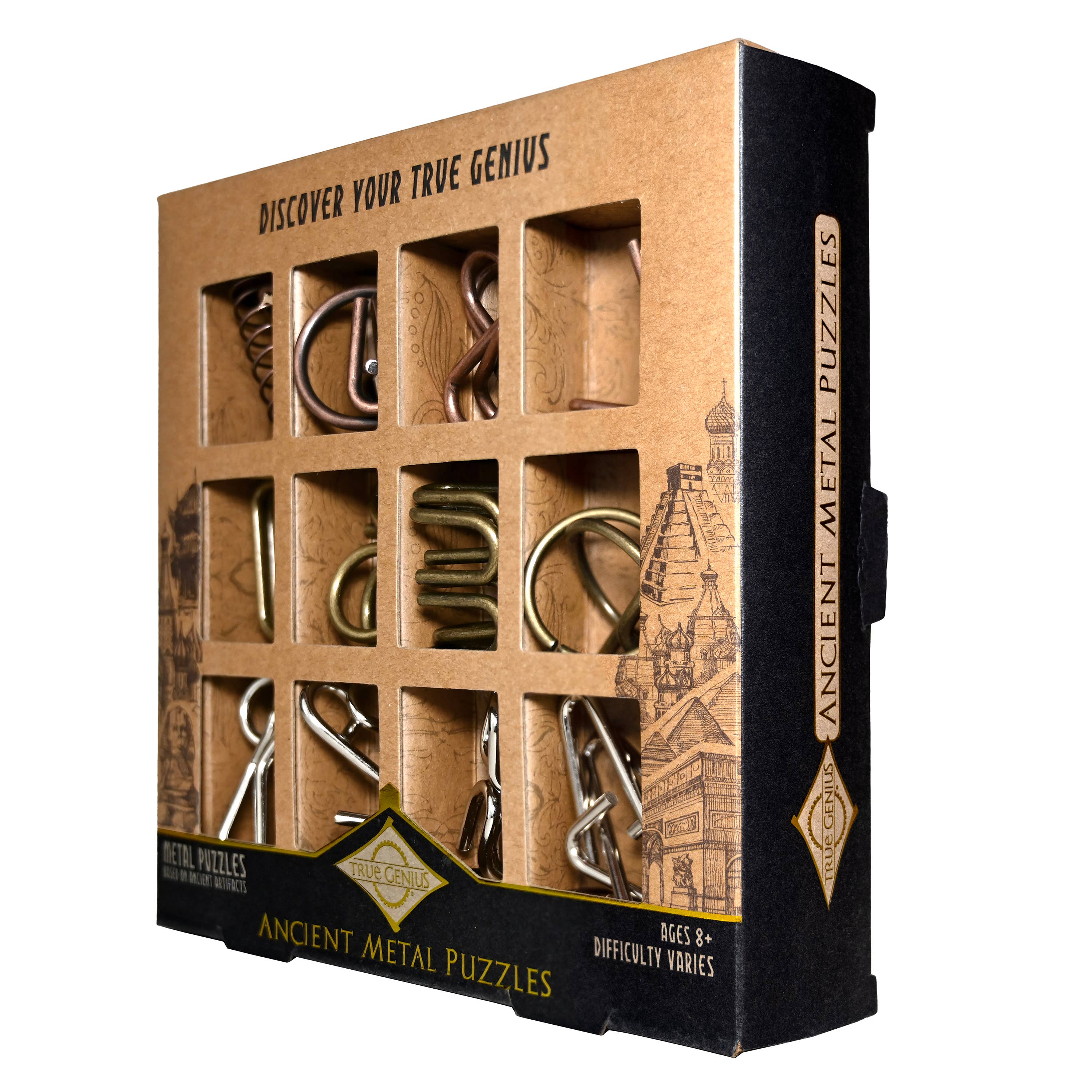 Project Genius - 12 Pc Ancient Metal Collection