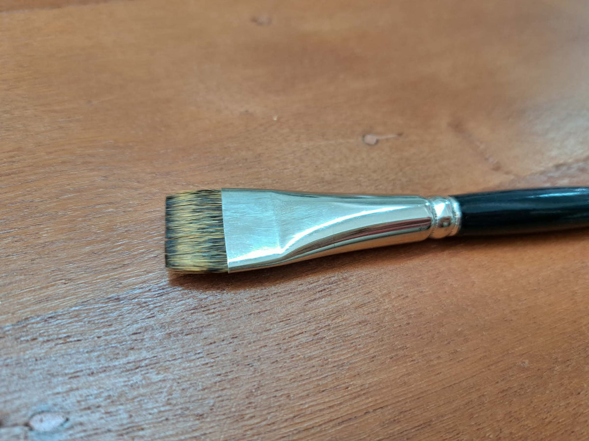 Pure Squirrel Flat Brush 329 - Size 15