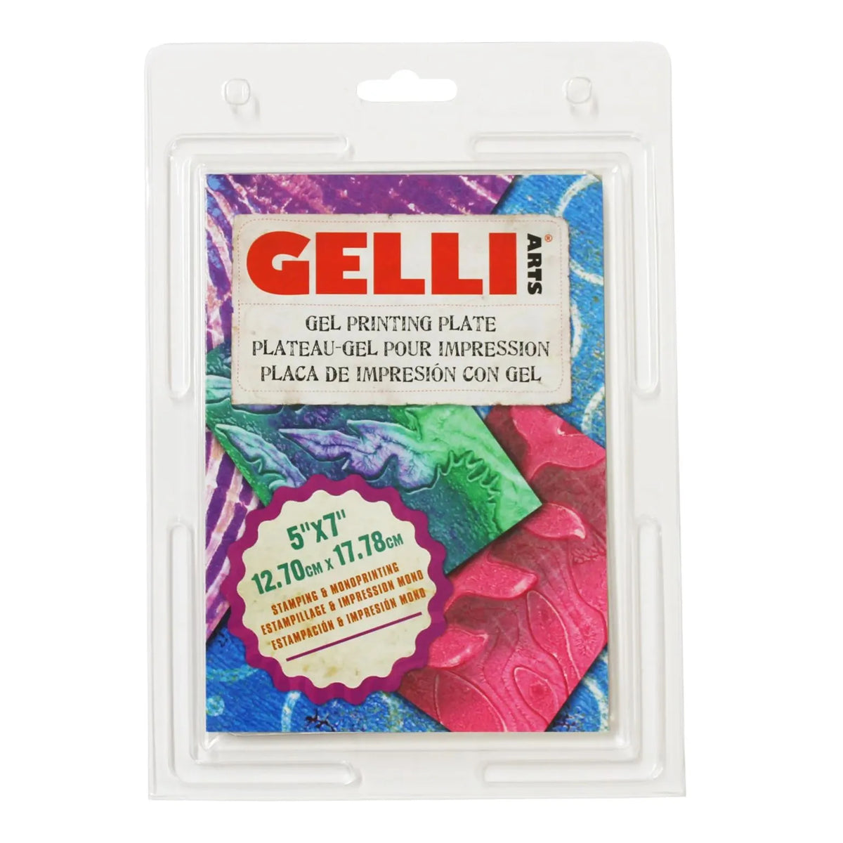 Gel Printing Plate