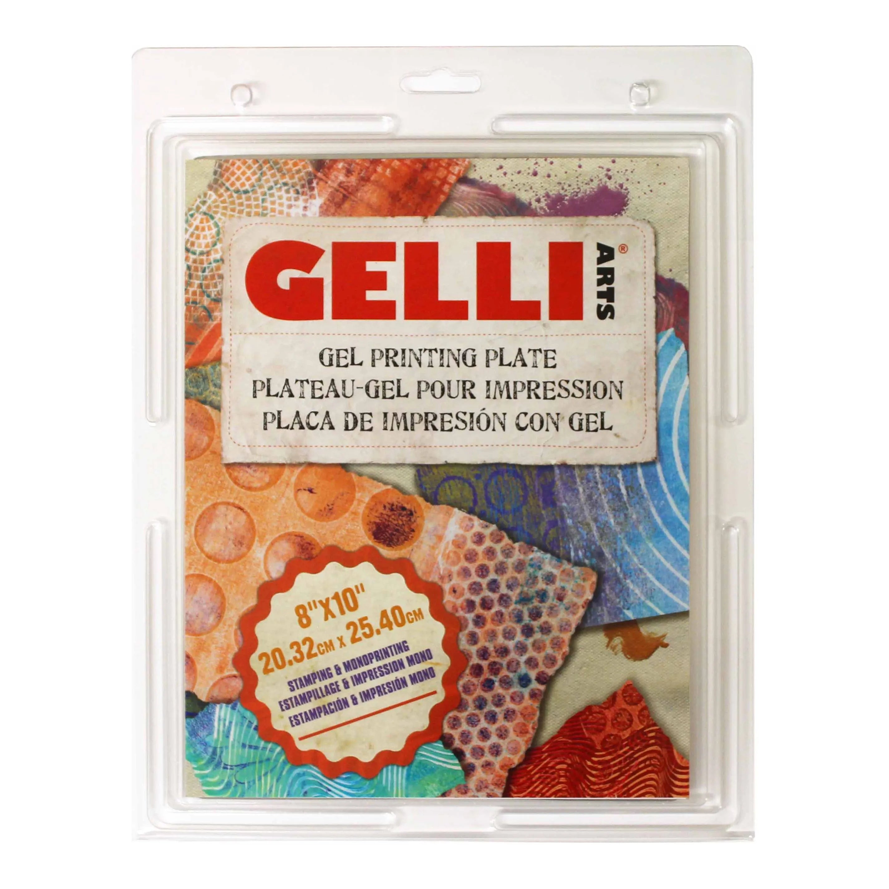 Gel Printing Plate - 8 x 10" (203x254mm)
