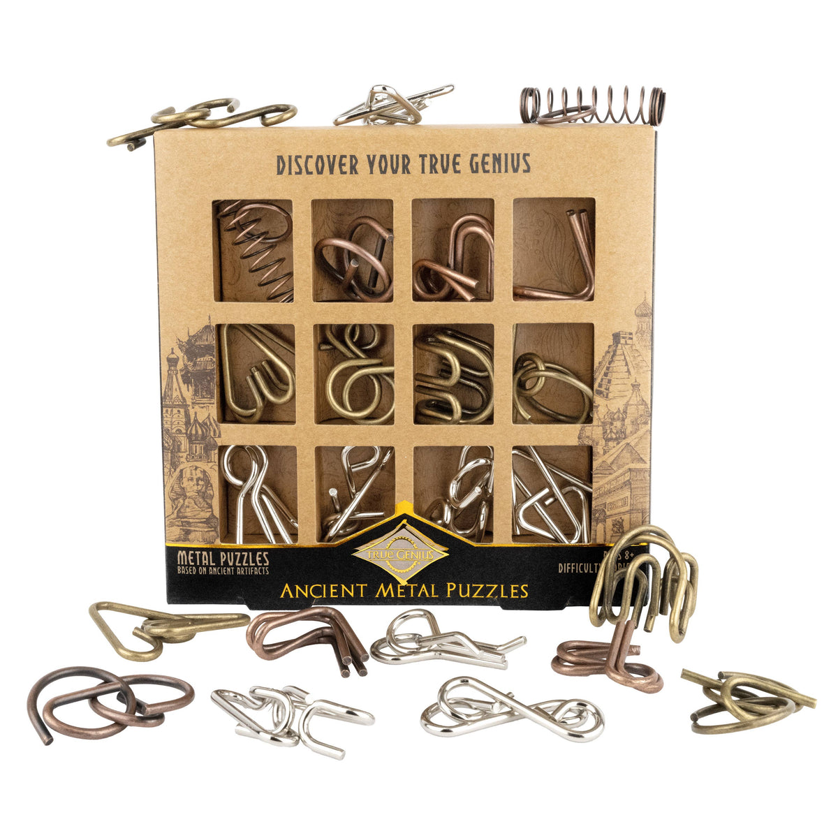 Project Genius - 12 Pc Ancient Metal Collection