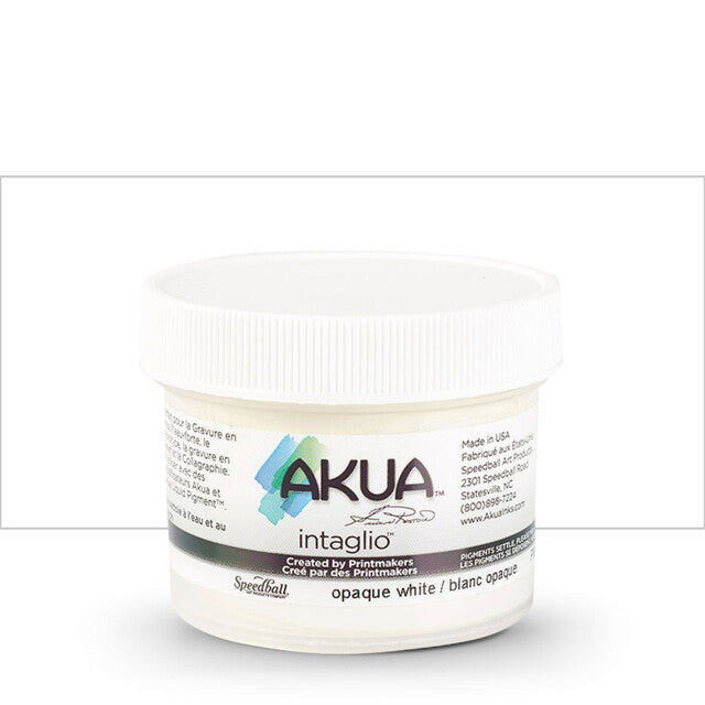 Akua Oil Based Intaglio Ink 59ml - Opaque White