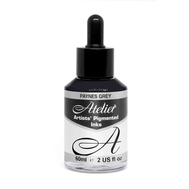 Atelier Pigmented Acrylic Ink - 60ml PAYNES GRET