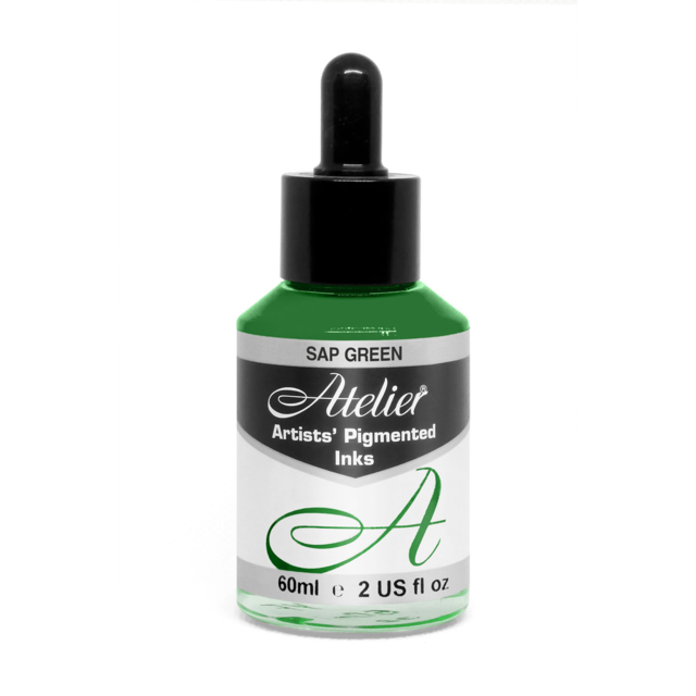 Atelier Pigmented Acrylic Ink - 60ml SAP GREEN