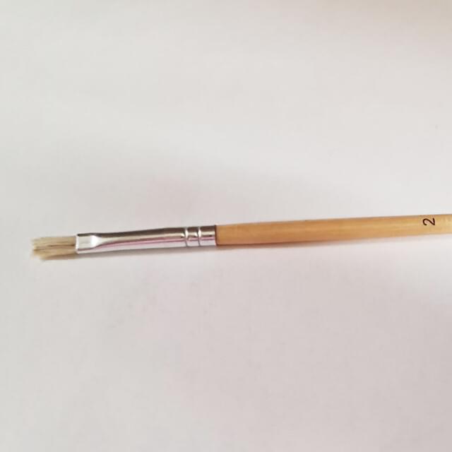 Flat Bristle Brush - Size 2