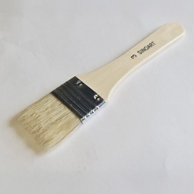 Flat Bristle Gesso Brush #4 50mm