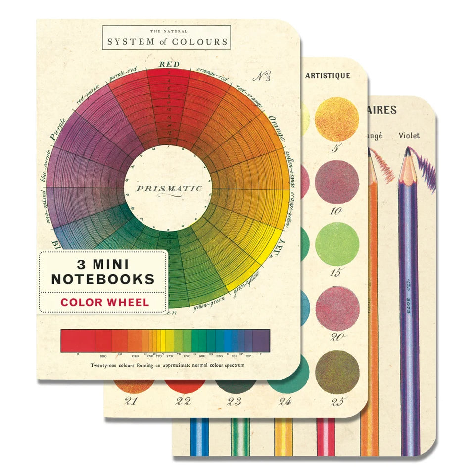 Colourwheel Notebooks - Set of three
