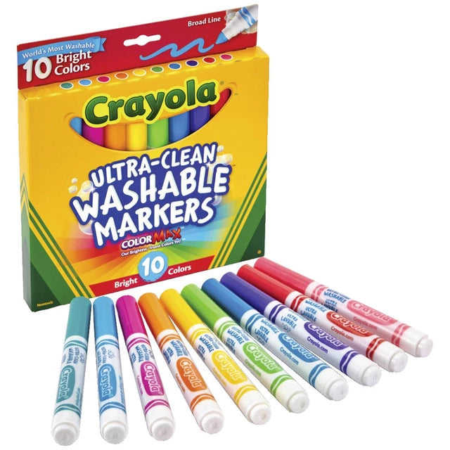 Bright Ultra-clean Markers - Pk10