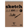 Clairefontaine Spiral Sketch Pad A4