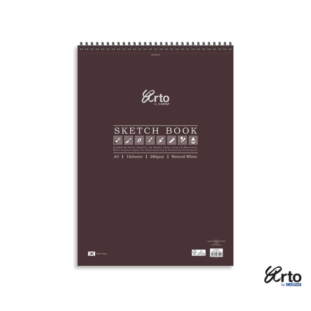 Arto Spiral Sketch Book A3