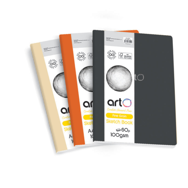 Arto Sewn Soft Cover - Portrait A3 Sketch Book