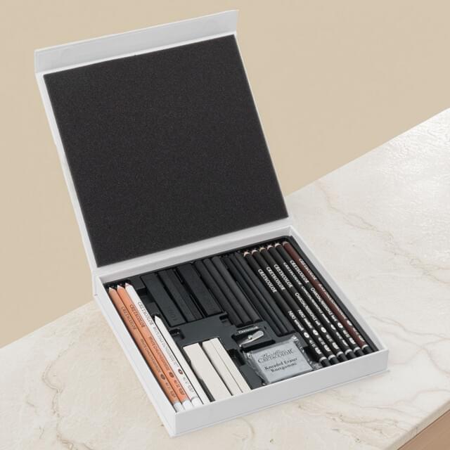 Cretacolor 'Black & White' Drawing - Gift Box Set