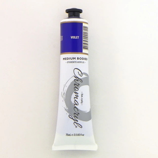 Chromacryl Student Paint Tubes - 75ml