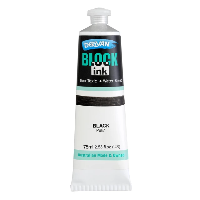 Derivan Block Printing Ink - 75ml