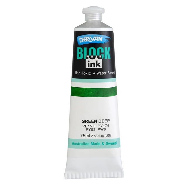 Derivan Block Printing Ink - 75ml