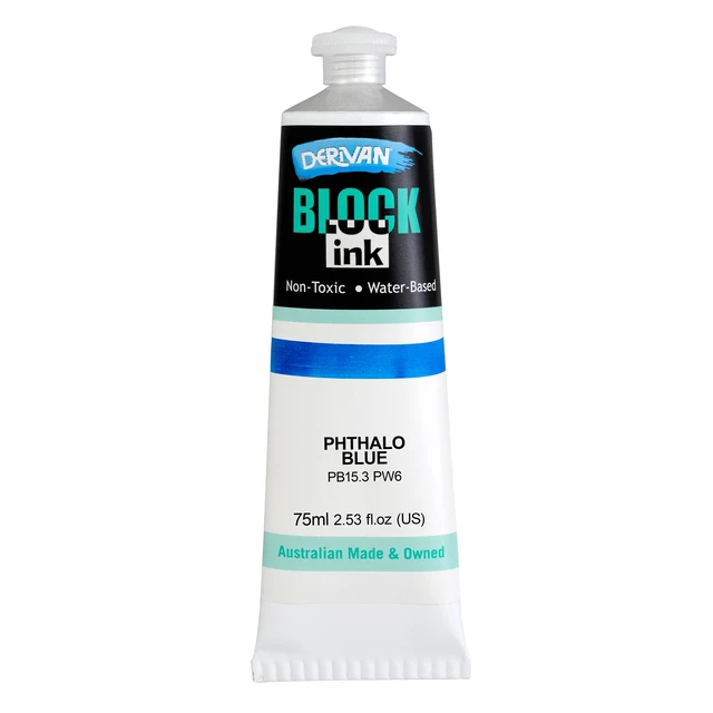 Derivan Block Printing Ink - 75ml
