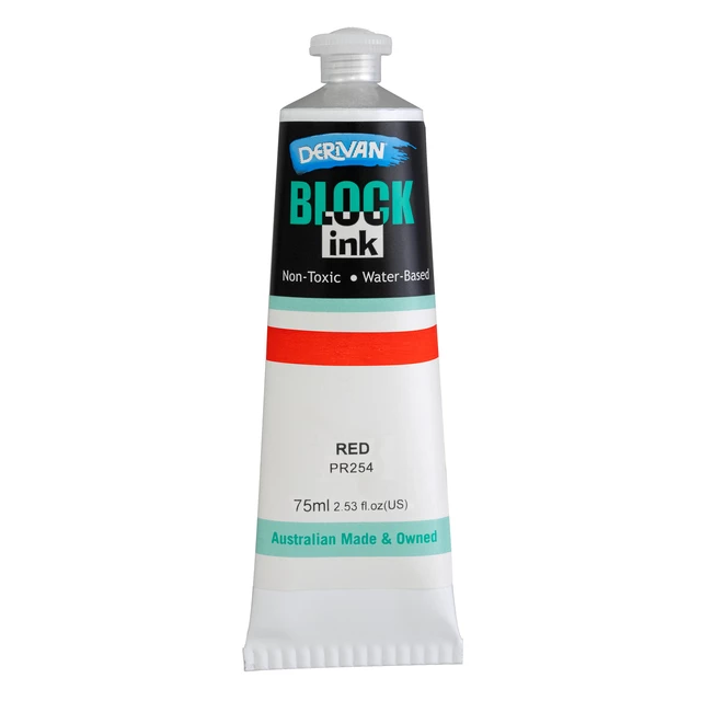 Derivan Block Printing Ink - 75ml