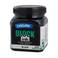 Derivan Block Printing Ink Black - 250ml