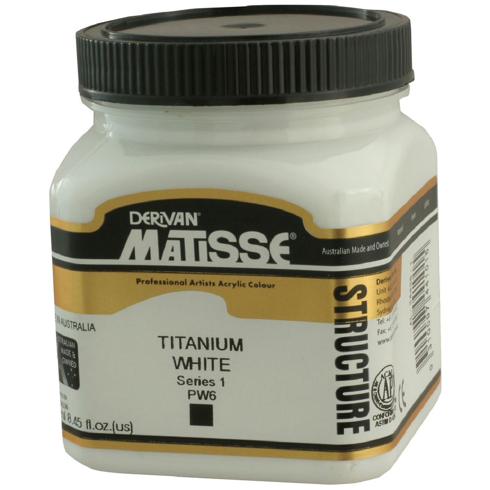 Matisse Structure Titanium White - 250ml