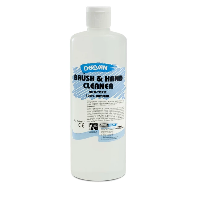 Derivan Brush & Hand Cleaner - 500ml