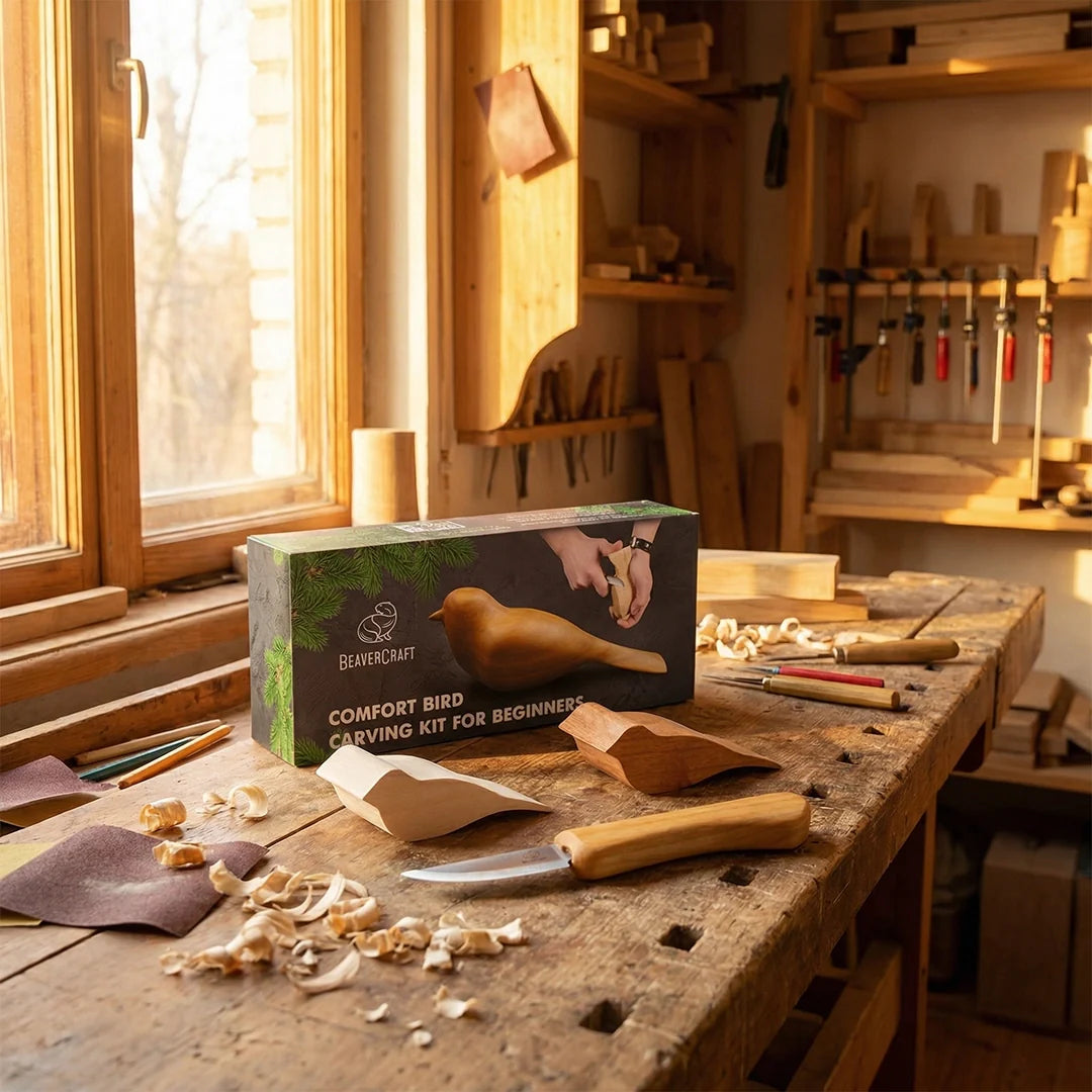 Carving Hobby Kid Bird - Beavercraft