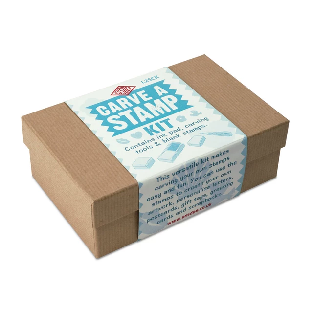 Essdee Carve-A-Stamp Printing Kit - 10 Piece