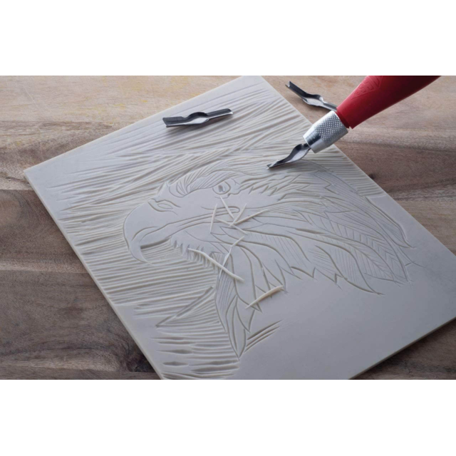 Linosoft Printing Plate - 100 x 150mm