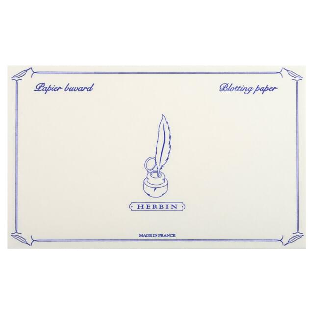 Herbin White Blotting Paper 12x16cm 10sheet
