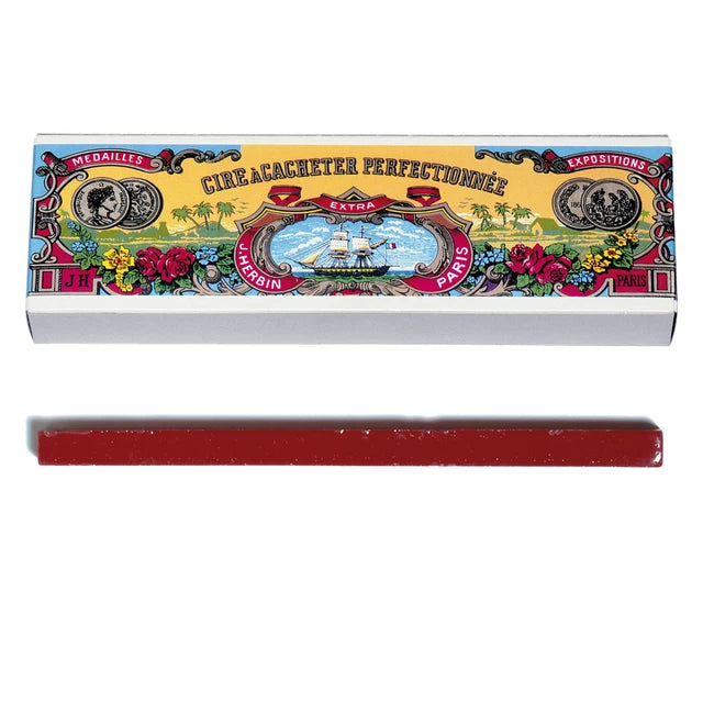 Herbin Cire Banque Sealing Wax - Red Sticks EACH