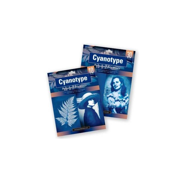 Jacquard Cyanotype Fabric Sheets 10pack