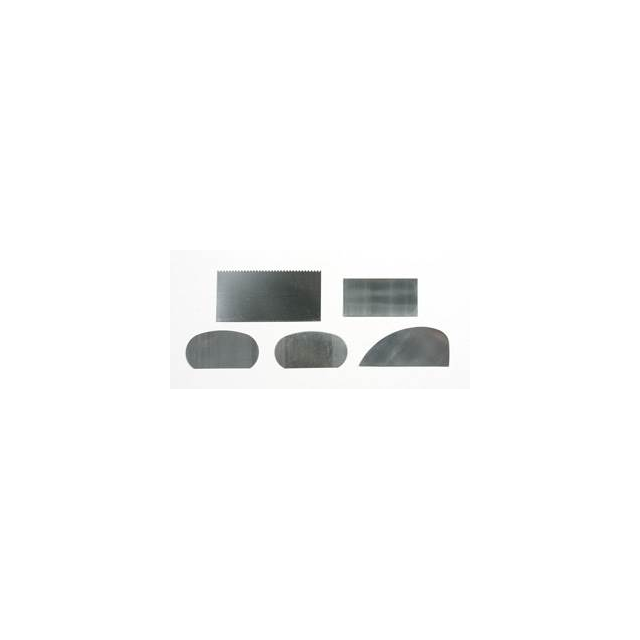 Richeson Steel Scrapers - Set of 5