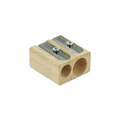Double Hole Wooden Sharpener