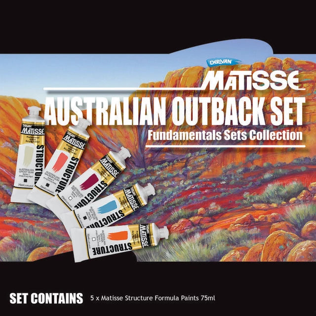 Matisse Structure Fundamentals AUSTRALIAN OUTBACK - Set of 5 75ml
