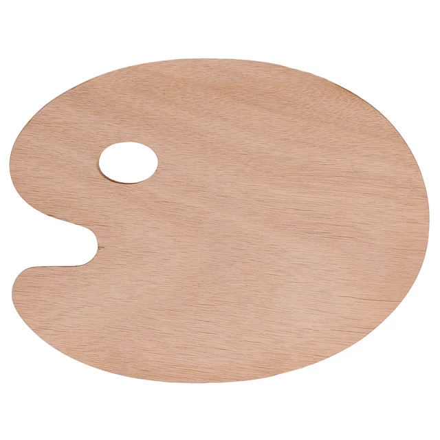 Wooden Paint Mixing Palette - 24x30cm