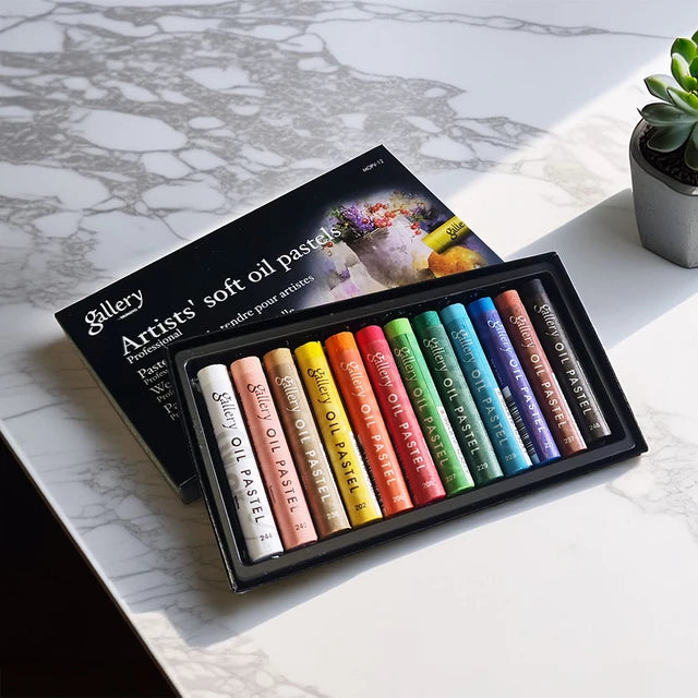 Mungyo Gallery Artists Oil Pastel - 12 Set