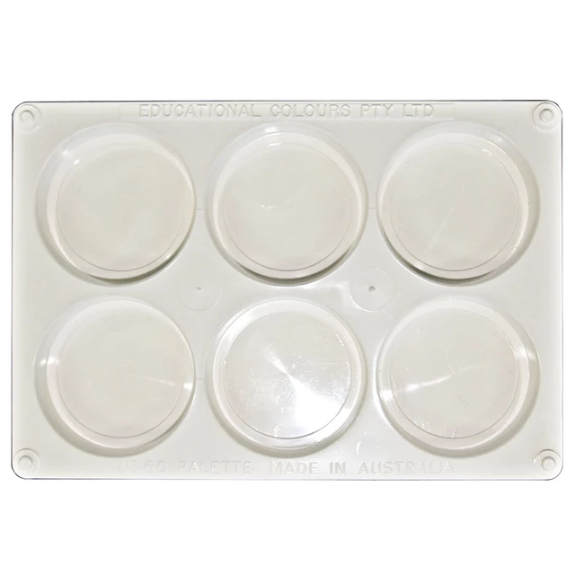 Palette Large Plastic - #14 6 Well